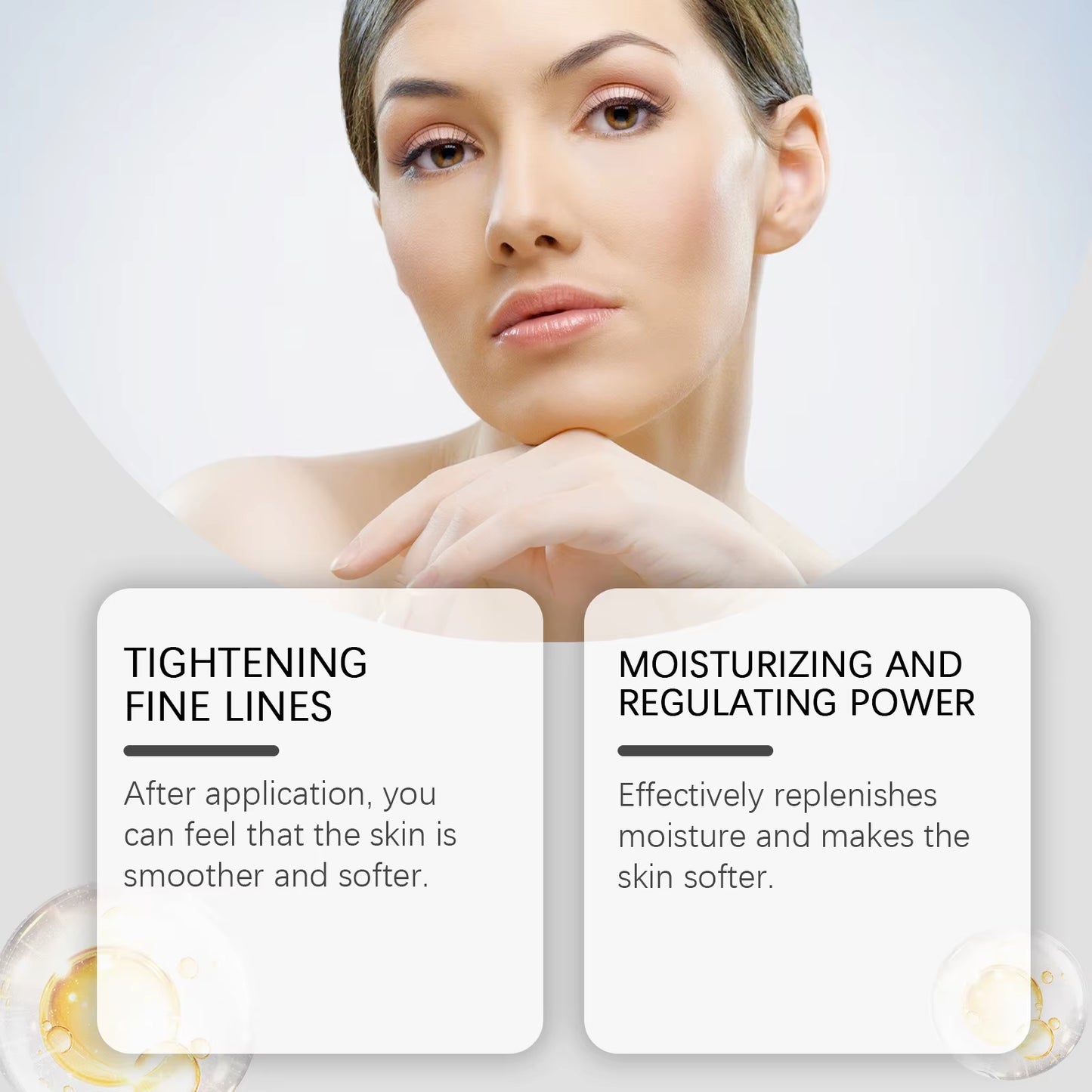 Hyaluronic Acid Essence Deep Hydration Preventing Skin Aging Increase Skin Elasticity Improve Dryness Facial Moisturizing Serum