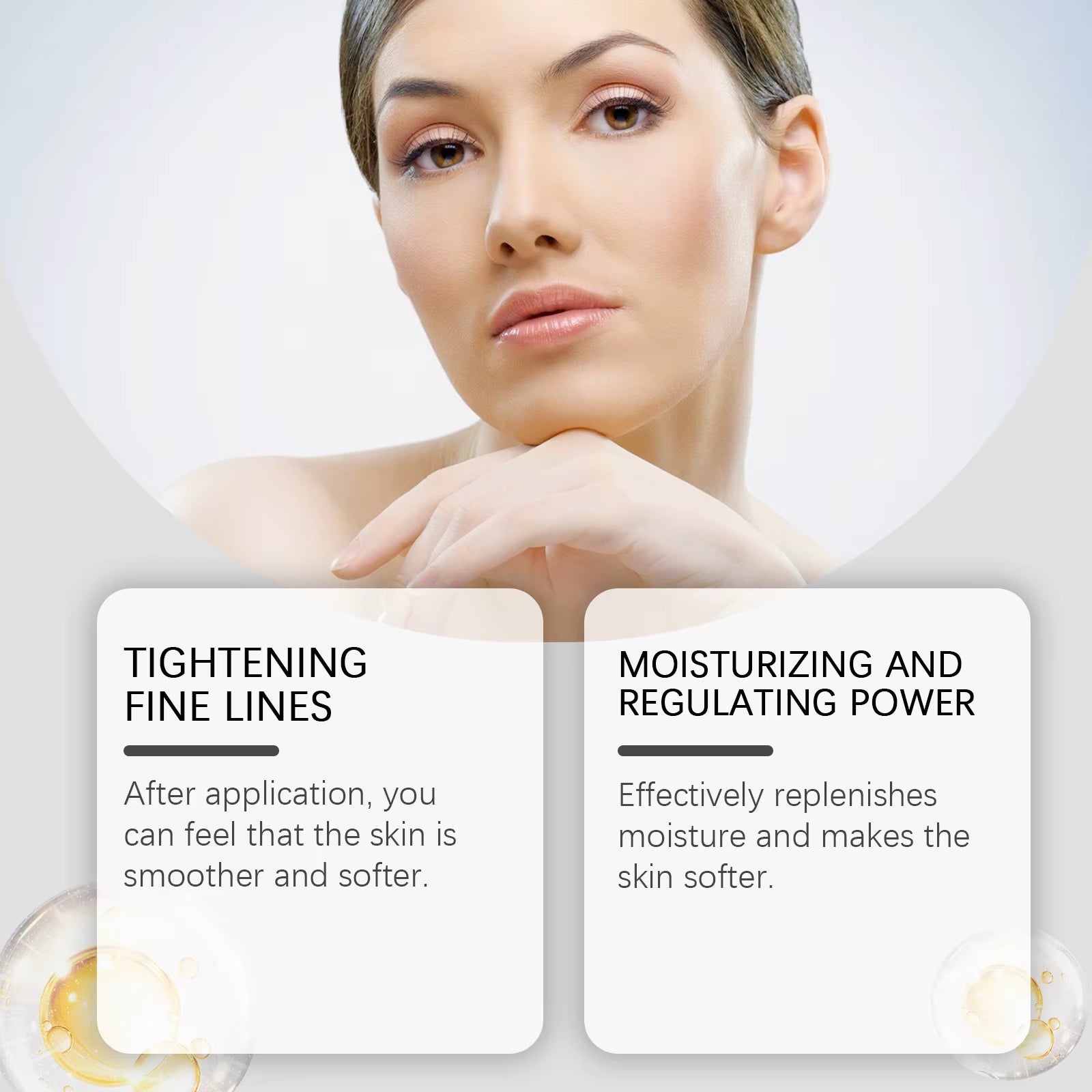 Hyaluronic Acid Essence Deep Hydration Preventing Skin Aging Increase Skin Elasticity Improve Dryness Facial Moisturizing Serum